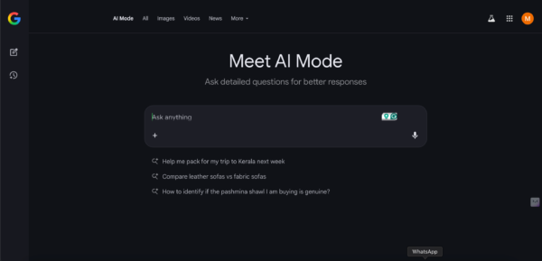 Google’s AI mode goes global with new booking tools and Gemini 2.0 features